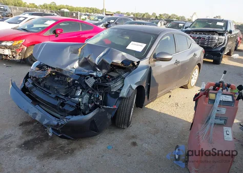 2025 Nissan Sentra S from USA, damaged, VIN 3N1AB8BV1SY207711